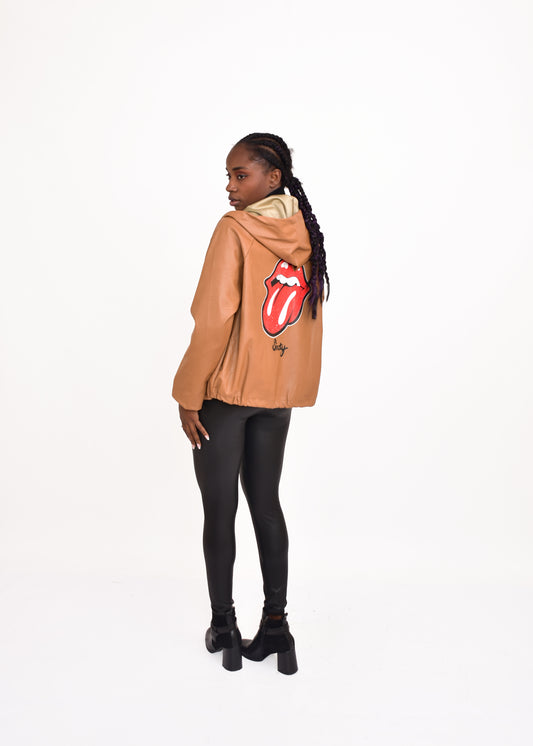 CHAQUETA ROLLING-CAMEL