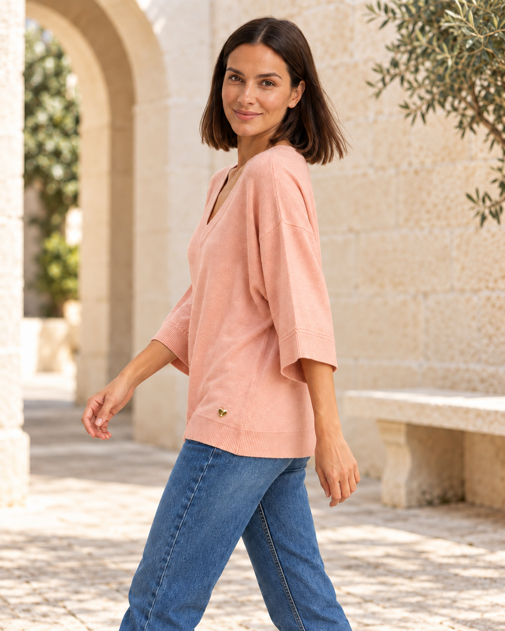 JERSEY BASIC PICO-ROSA