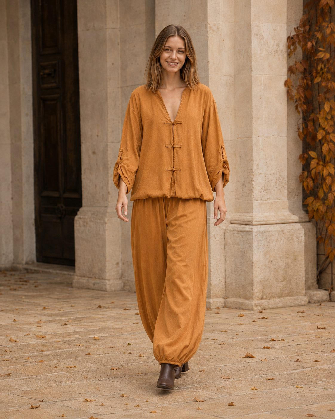 BLUSA JAPO-NARANJA
