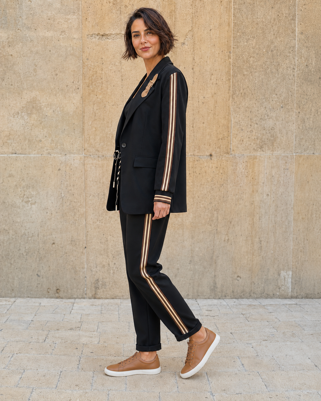 BLAZER BROCH-NEGRA