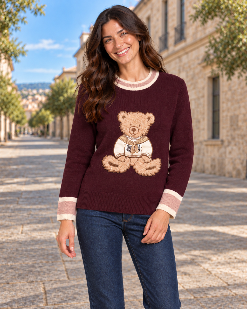 JERSEY TEDY-GRANATE