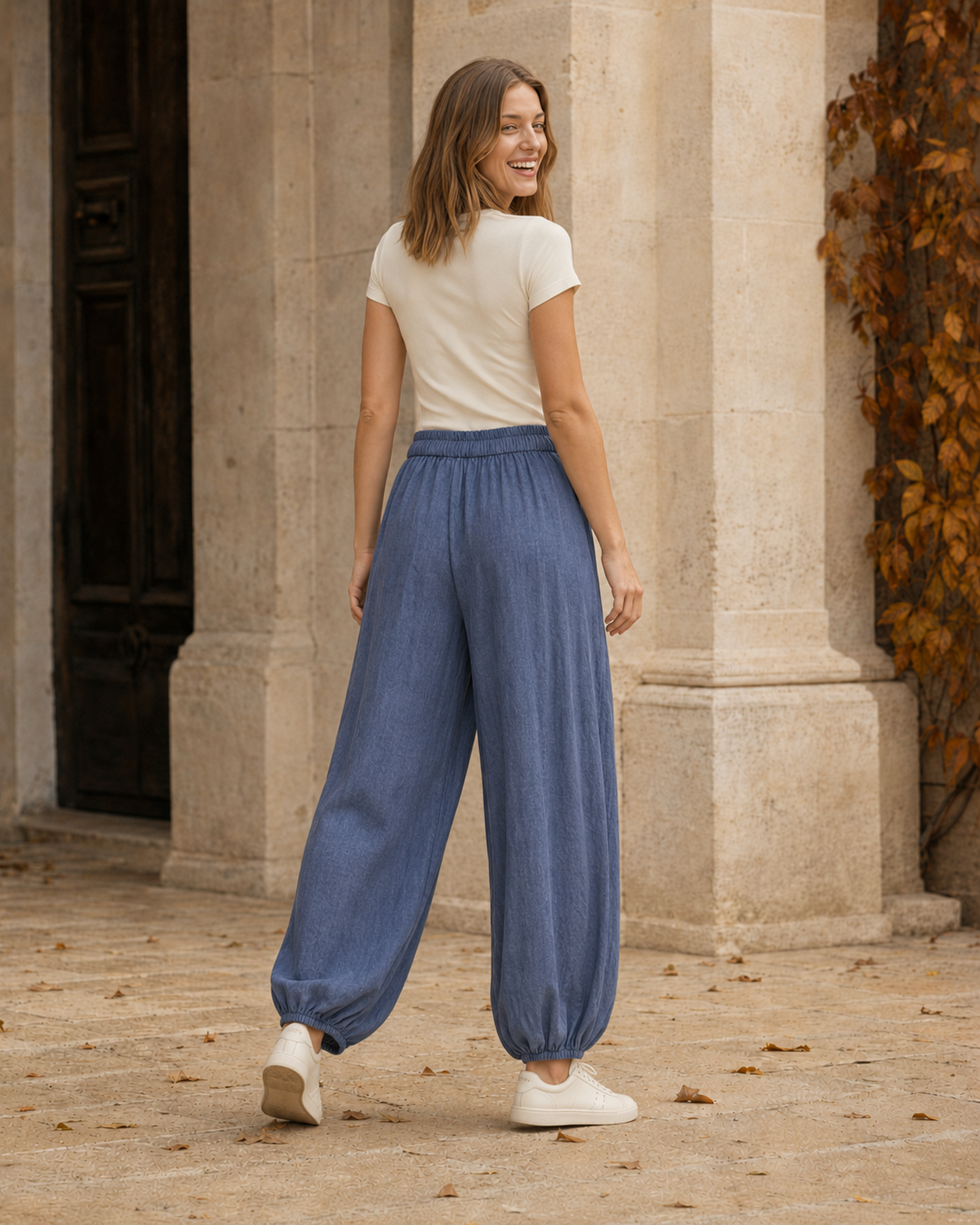 PANTALÓN JAPO-AZUL