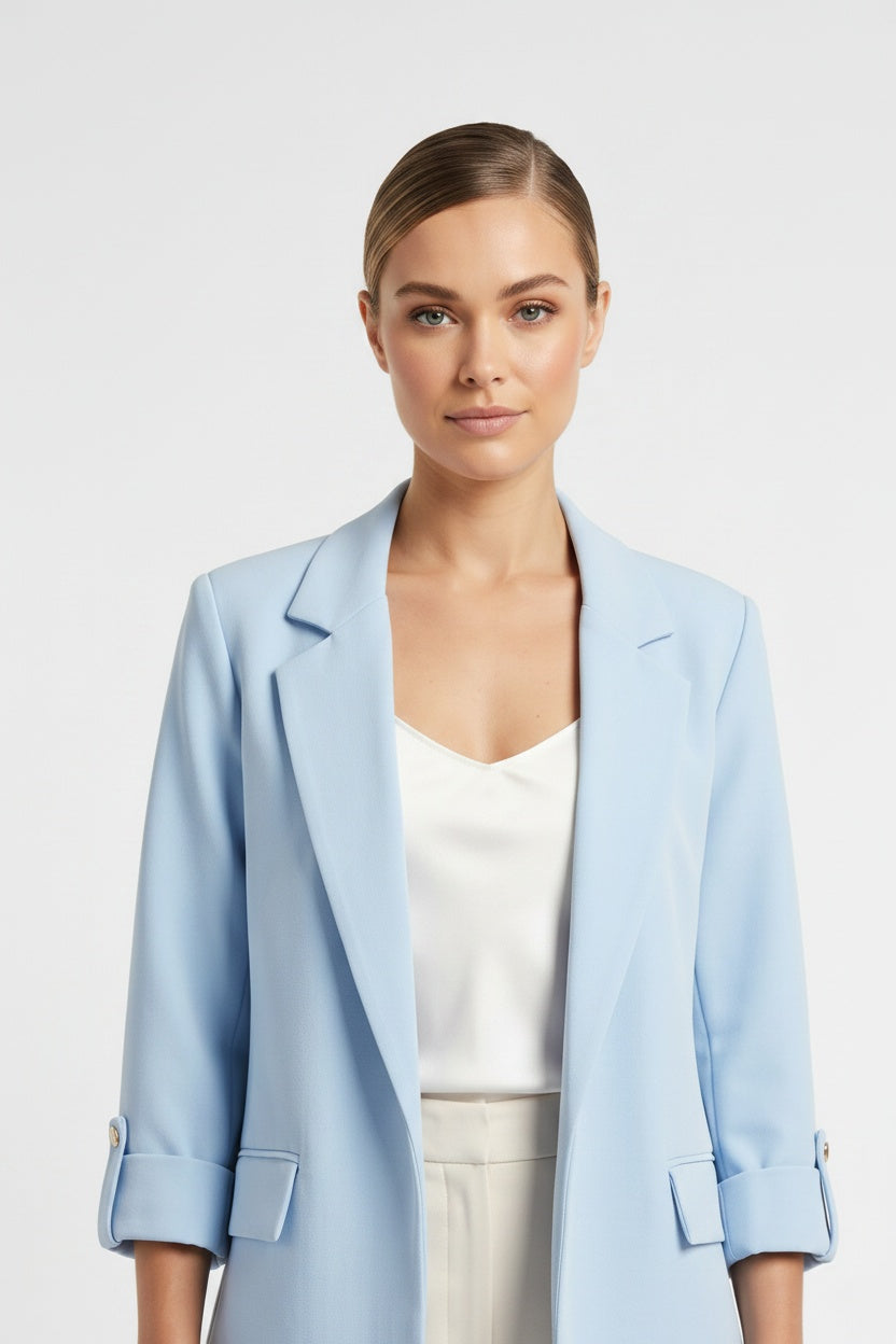 BLAZER ANBU -AZUL CLARO