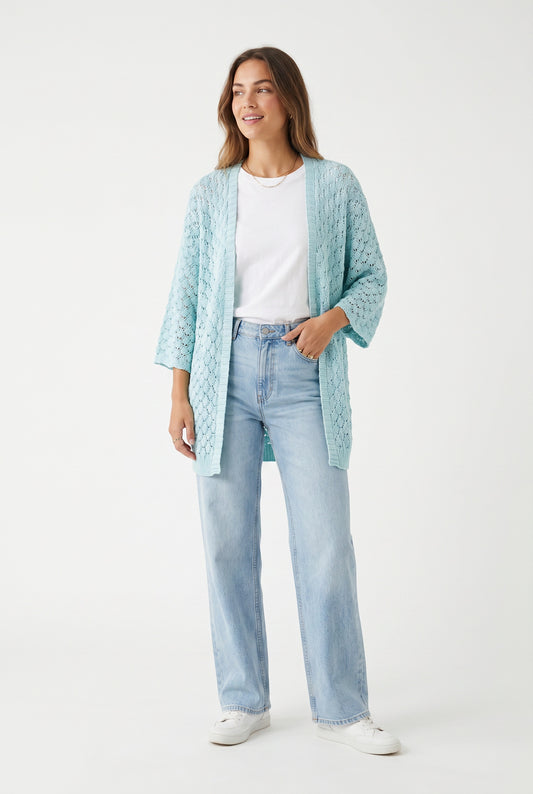 CHAQUETA PUNTO CORTA-AZUL