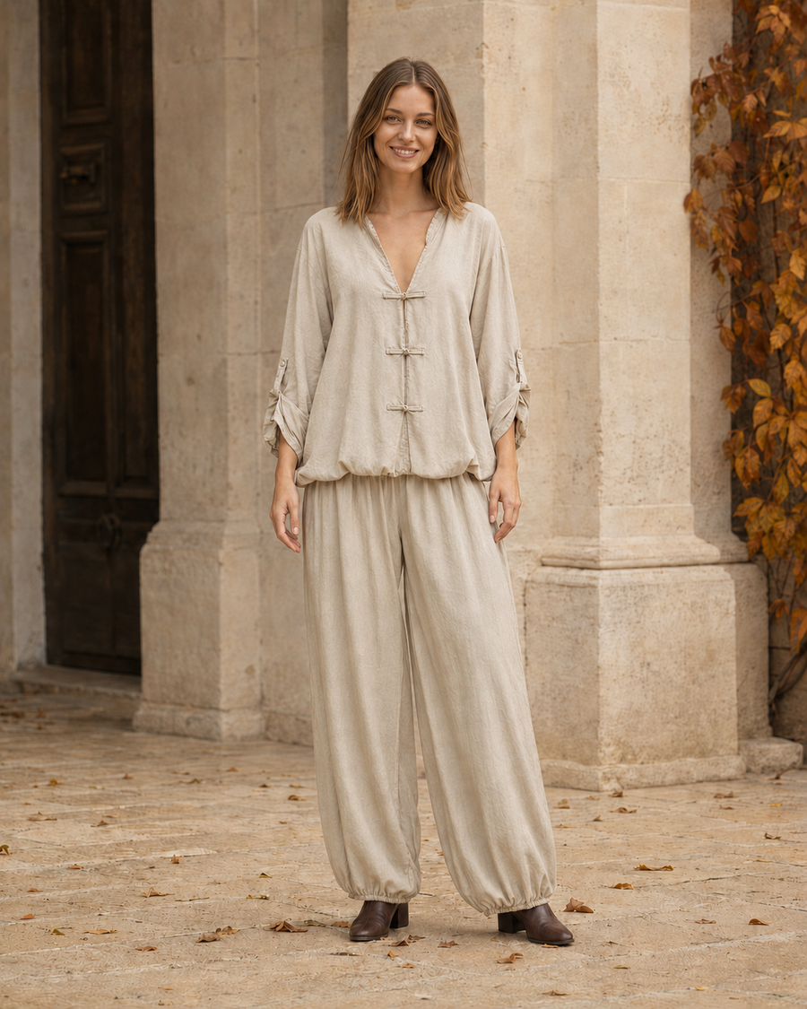 BLUSA JAPO-BEIGE