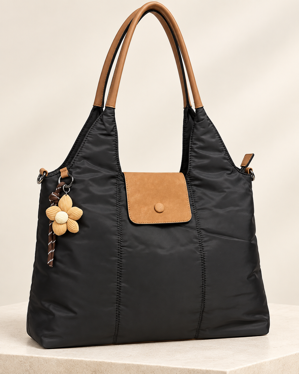 BOLSO ACOLCHADO NEGRO