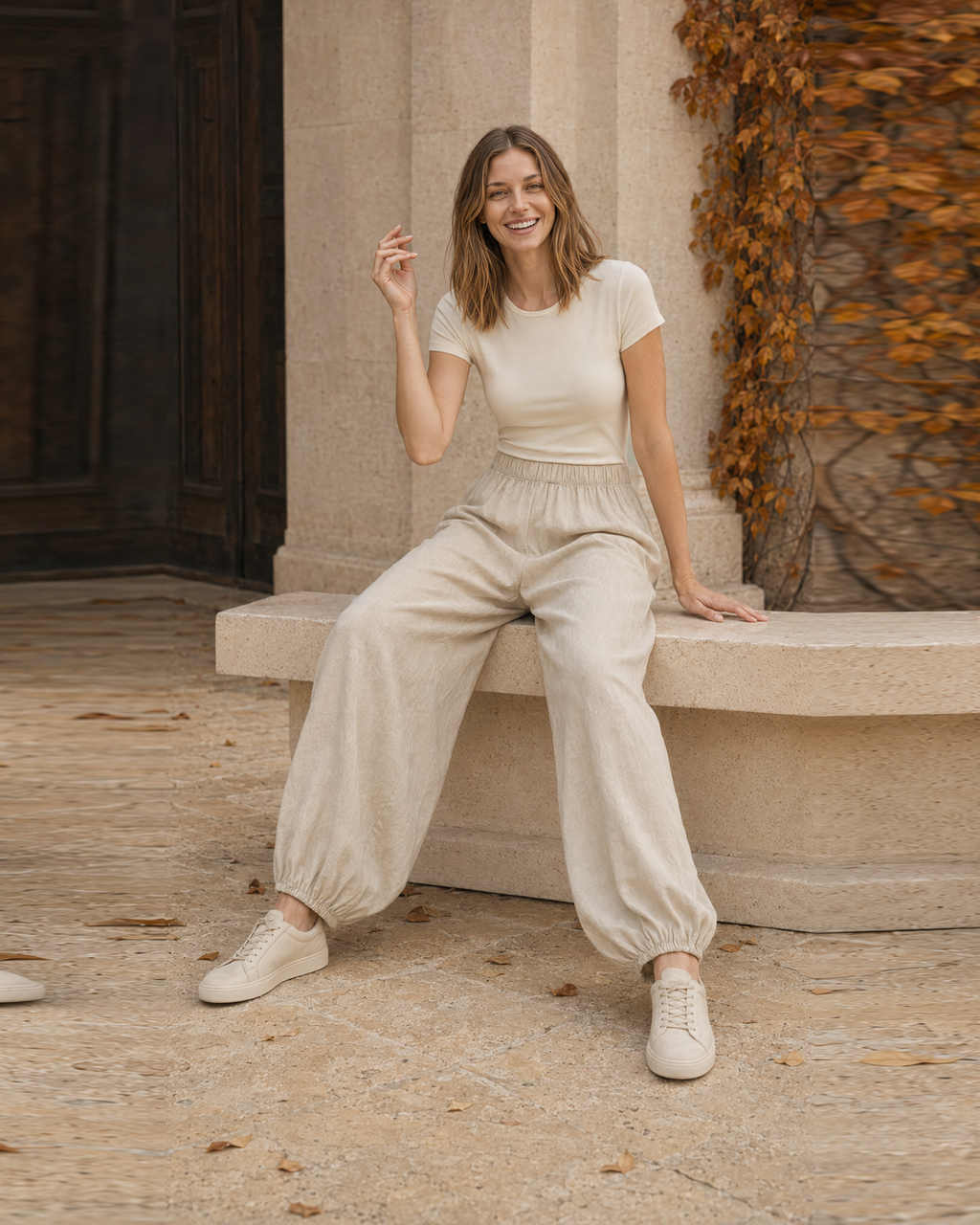 PANTALÓN JAPO-BEIGE