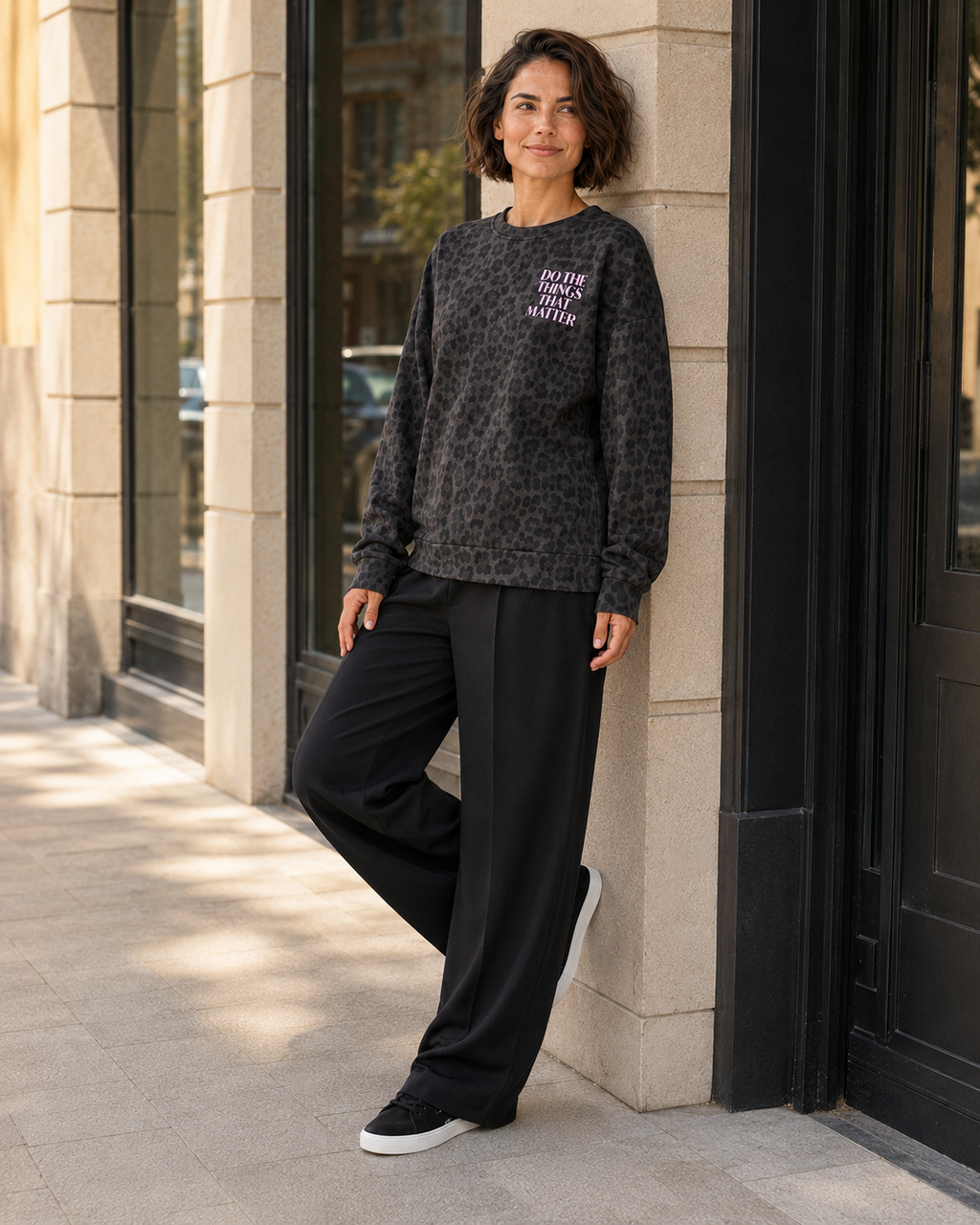 SUDADERA ANIMAL PRINT