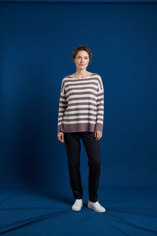 JERSEY RAYAS-BERENJENA