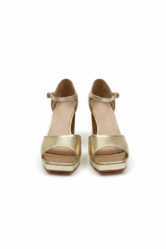 SANDALIAS DORADAS