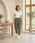 PANTALÓN BOTONES A-KHAKI