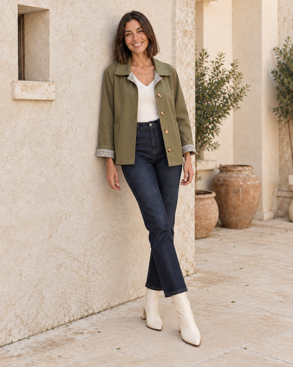 GABARDINA KHAKI