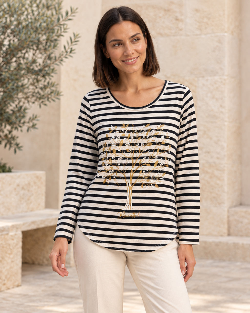 CAMISETA TREE-NEGRA