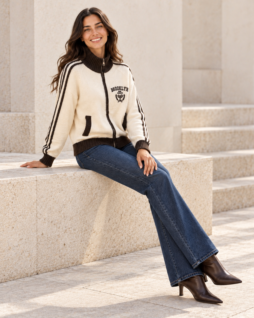 CHAQUETA BROOKKLYN- BEIGE