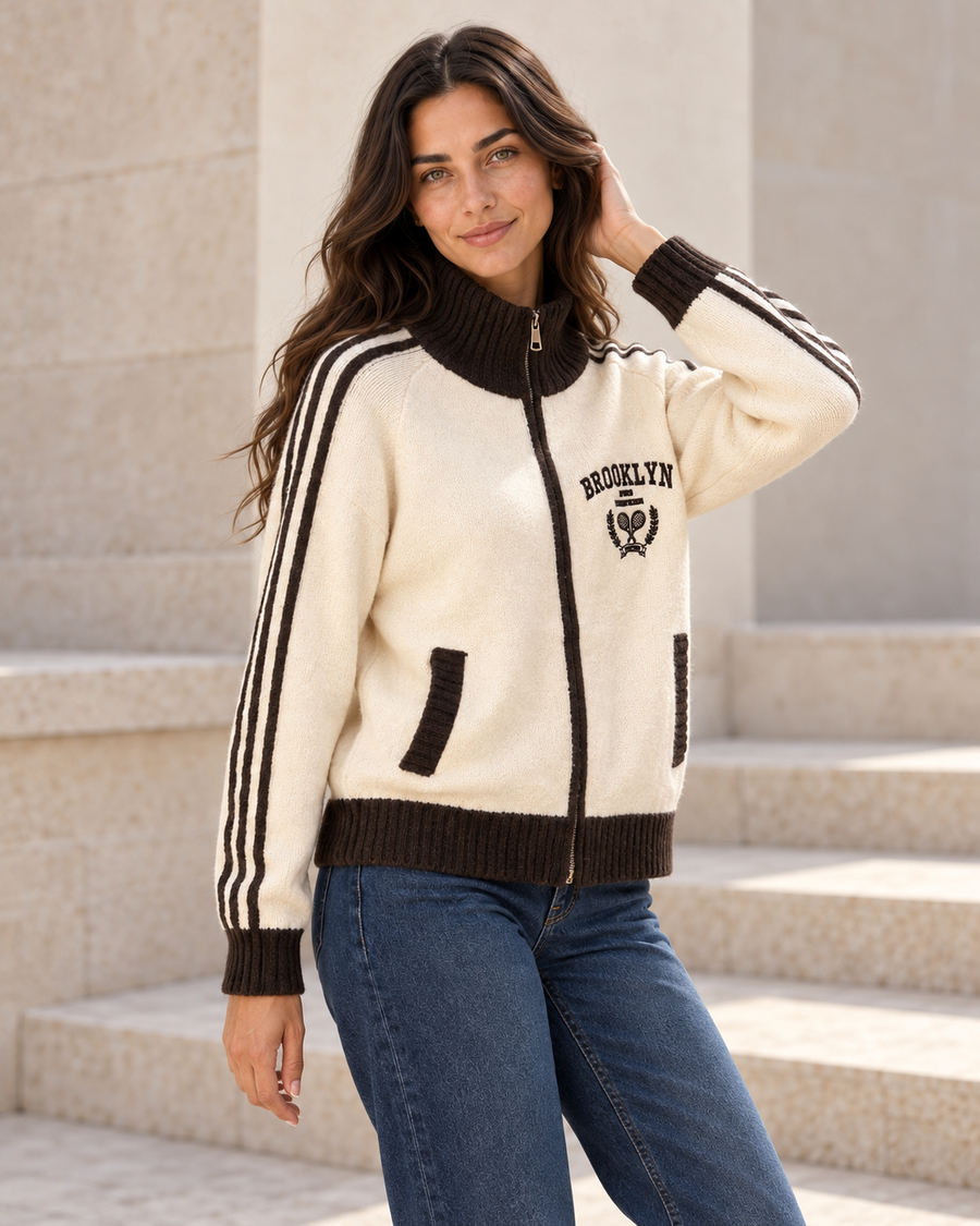 CHAQUETA BROOKKLYN- BEIGE