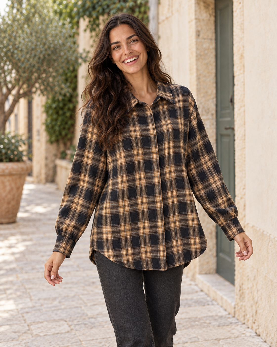 CAMISA CUADROS AZUL