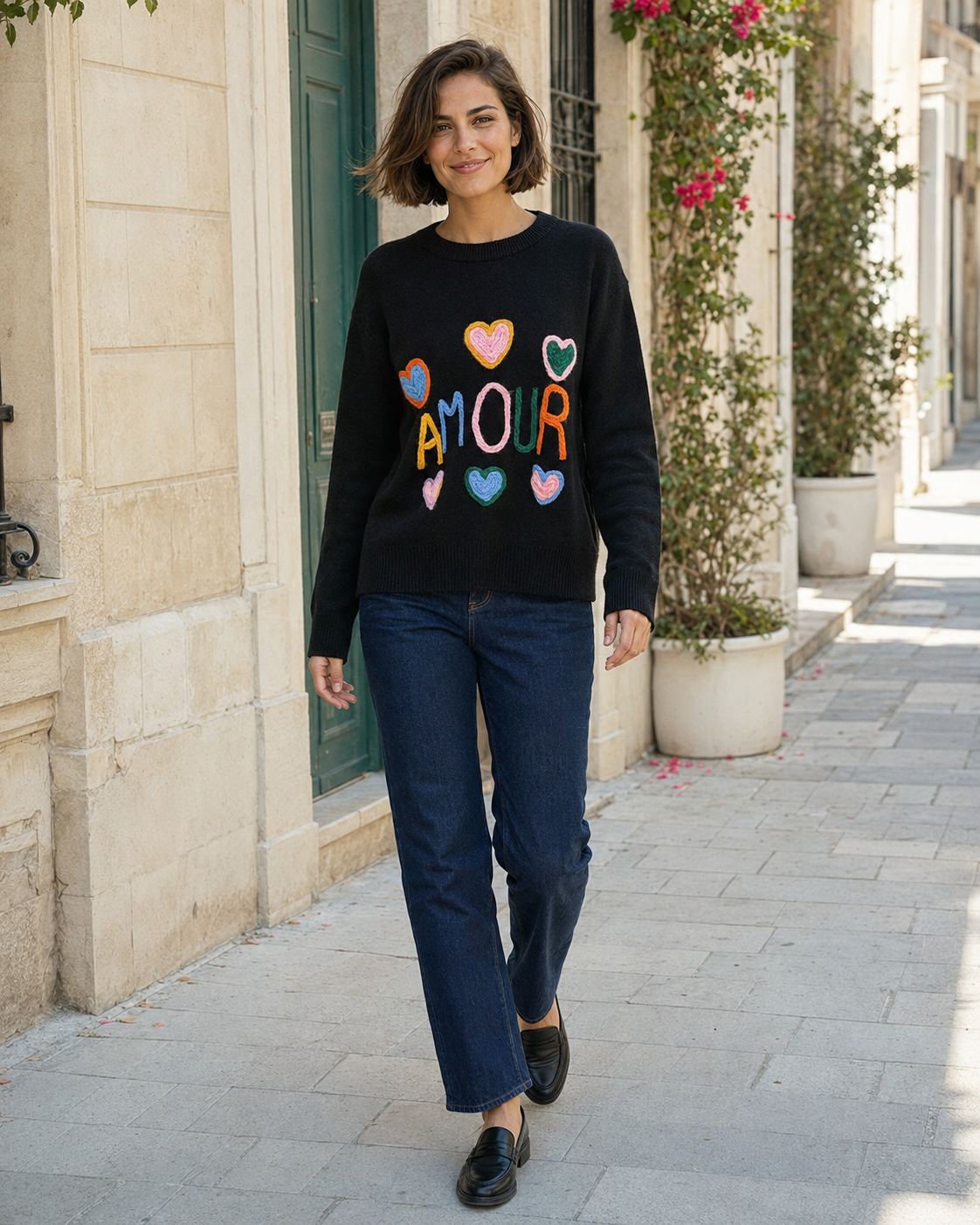 JERSEY AMOUR-NEGRO