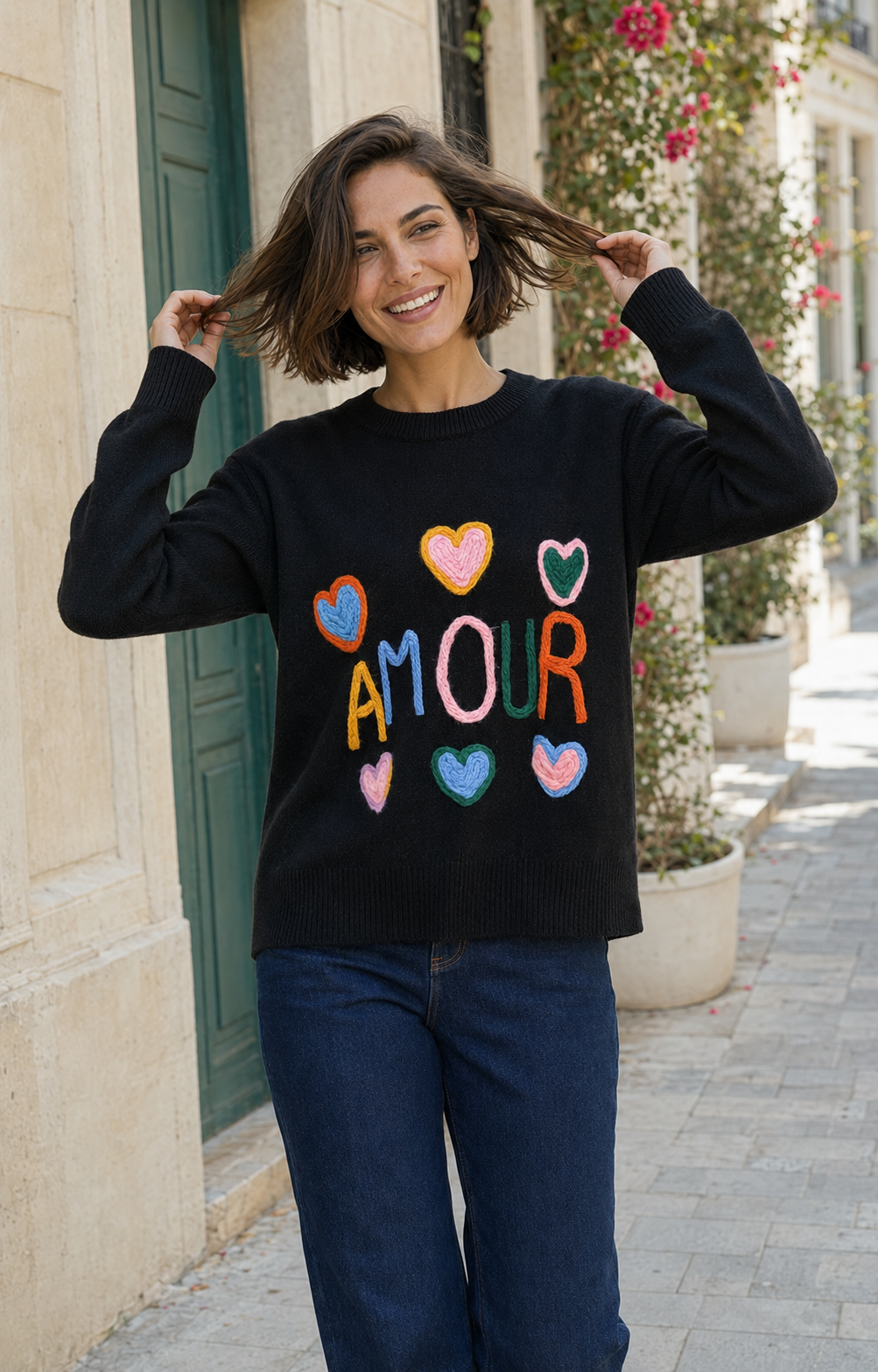 JERSEY AMOUR-NEGRO