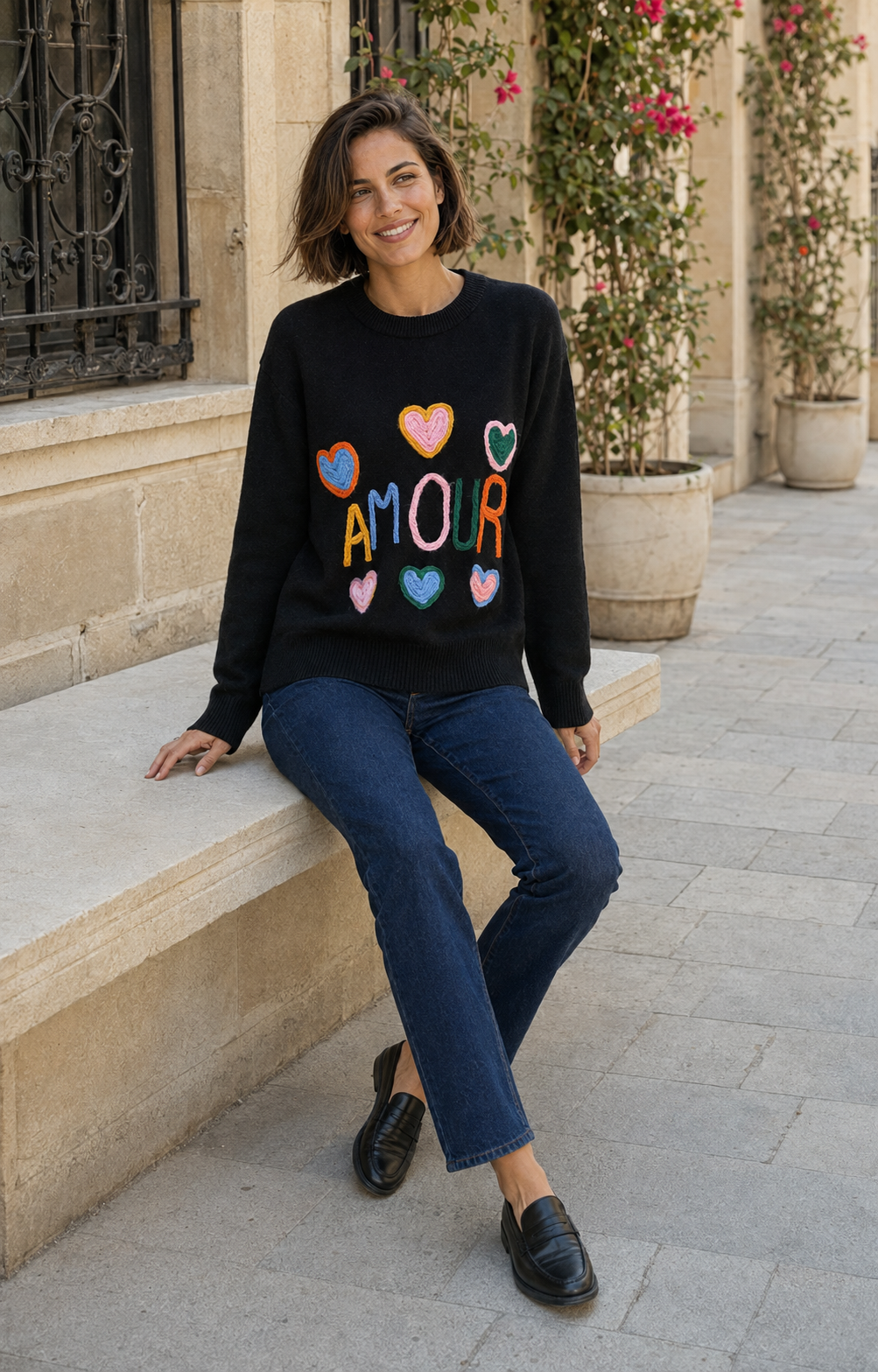 JERSEY AMOUR-NEGRO