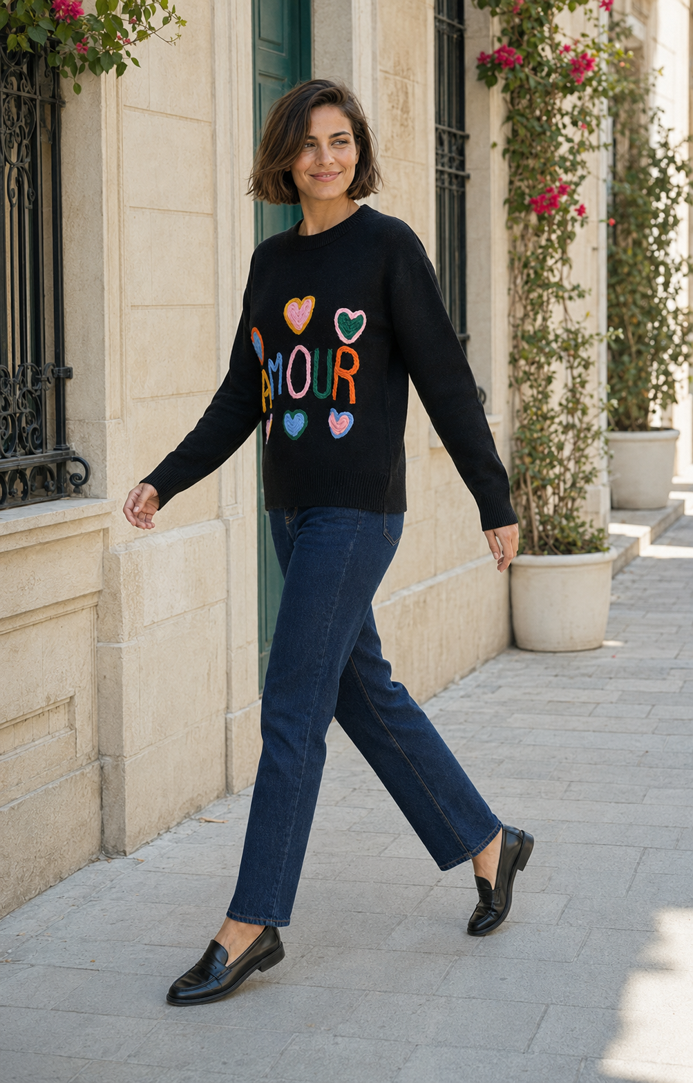 JERSEY AMOUR-NEGRO