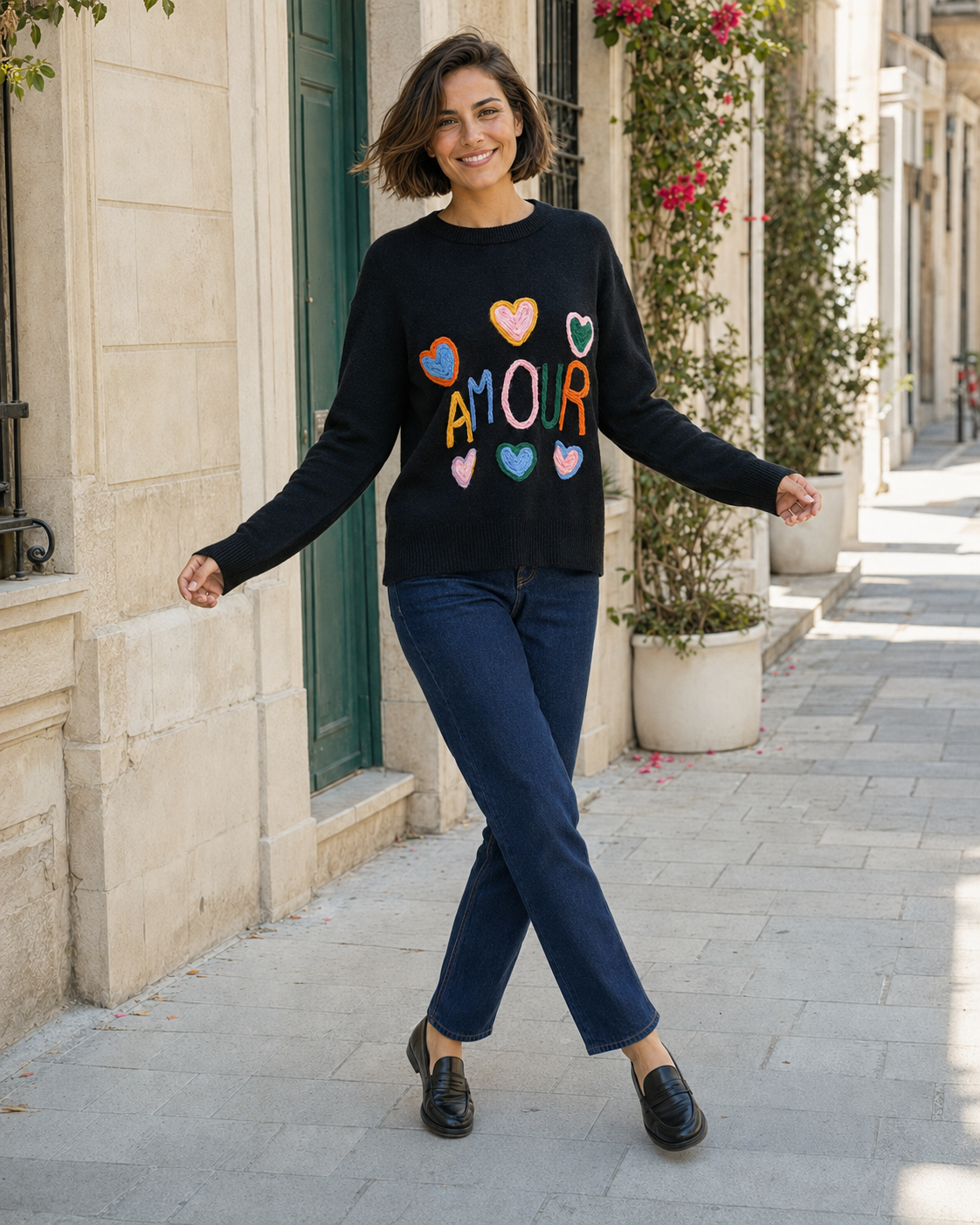 JERSEY AMOUR-NEGRO