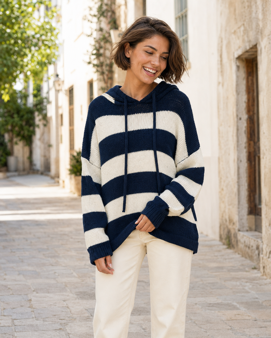 JERSEY CAPUCHA-AZUL MARINO