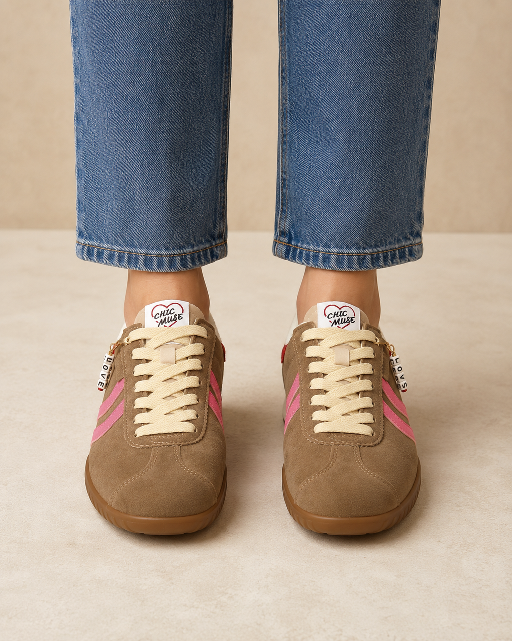 DEPORTIVA LT33-BEIGE