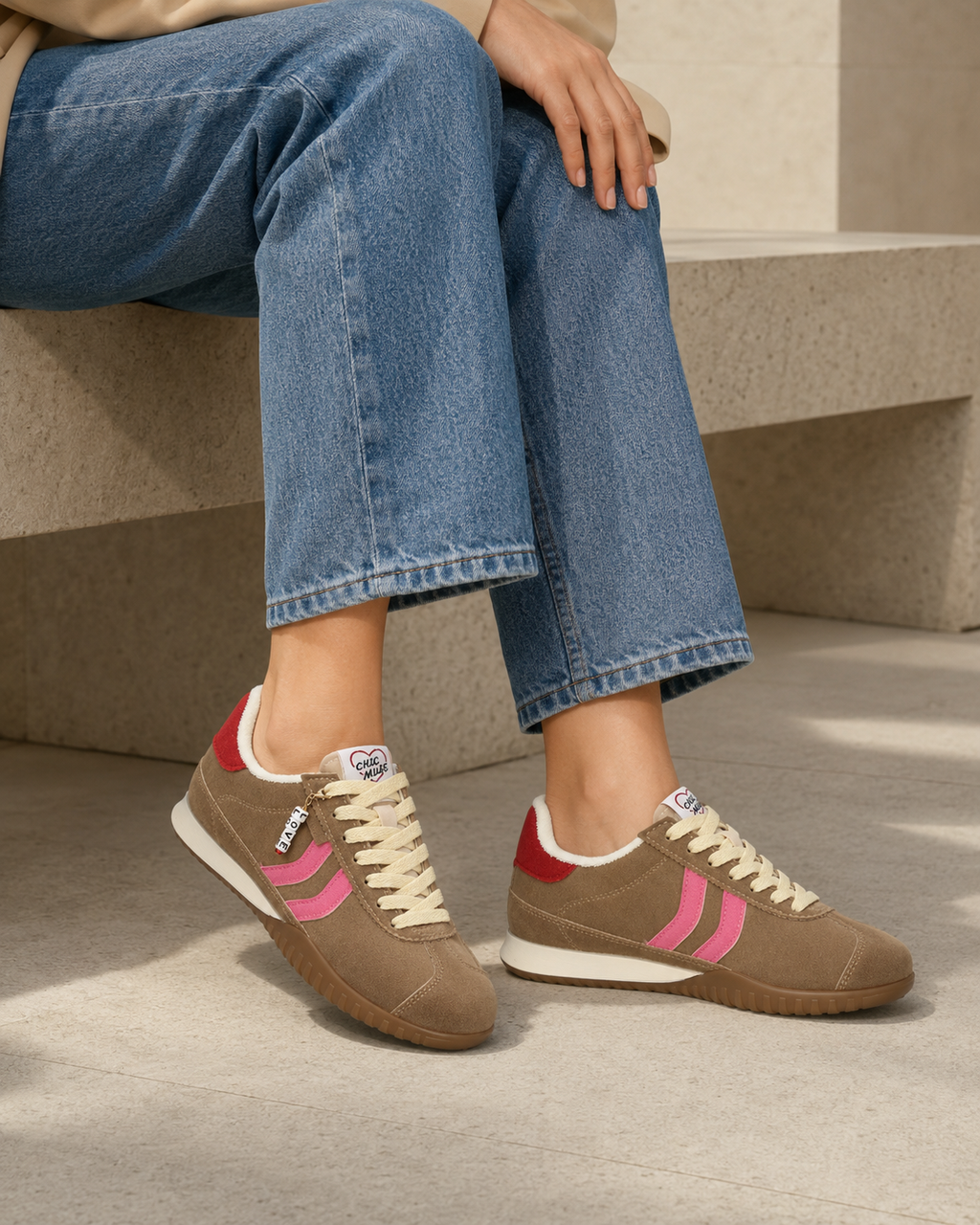 DEPORTIVA LT33-BEIGE