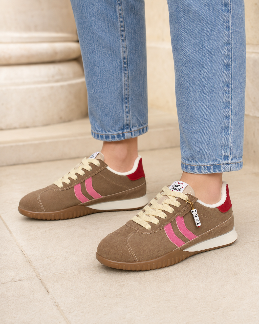 DEPORTIVA LT33-BEIGE