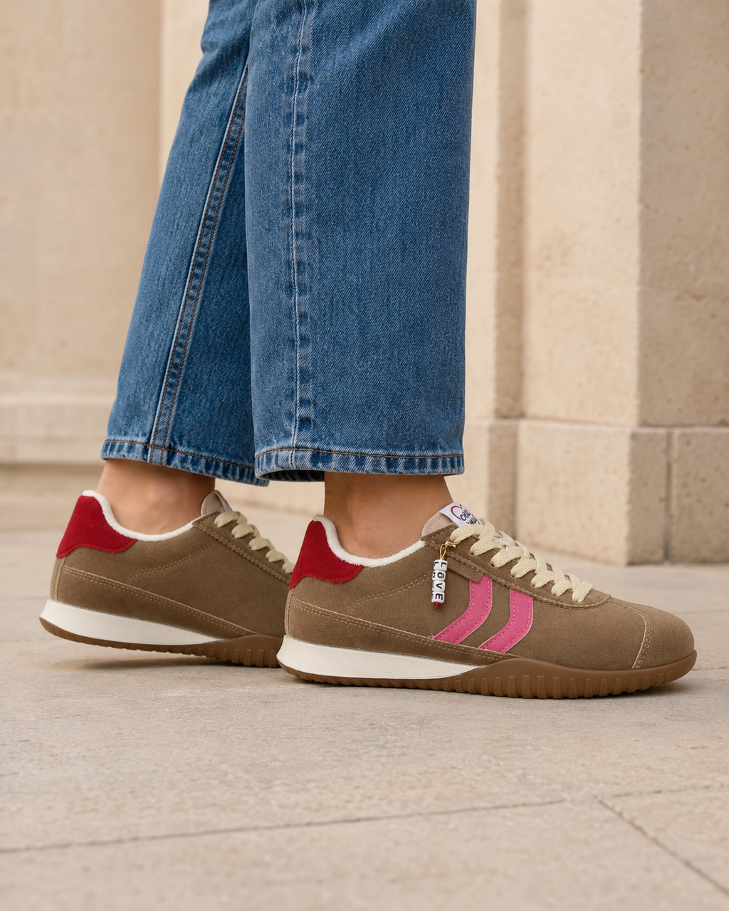 DEPORTIVA LT33-BEIGE