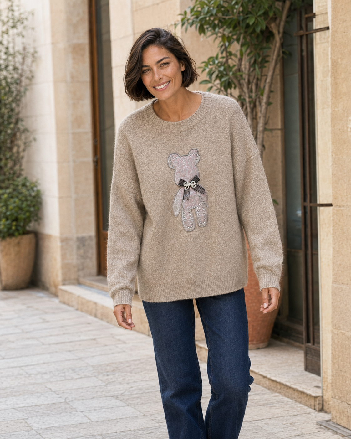 JERSEY TEDDY-TOPO