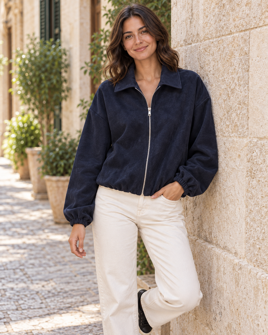 BIKER ANTELINA LISA-AZUL