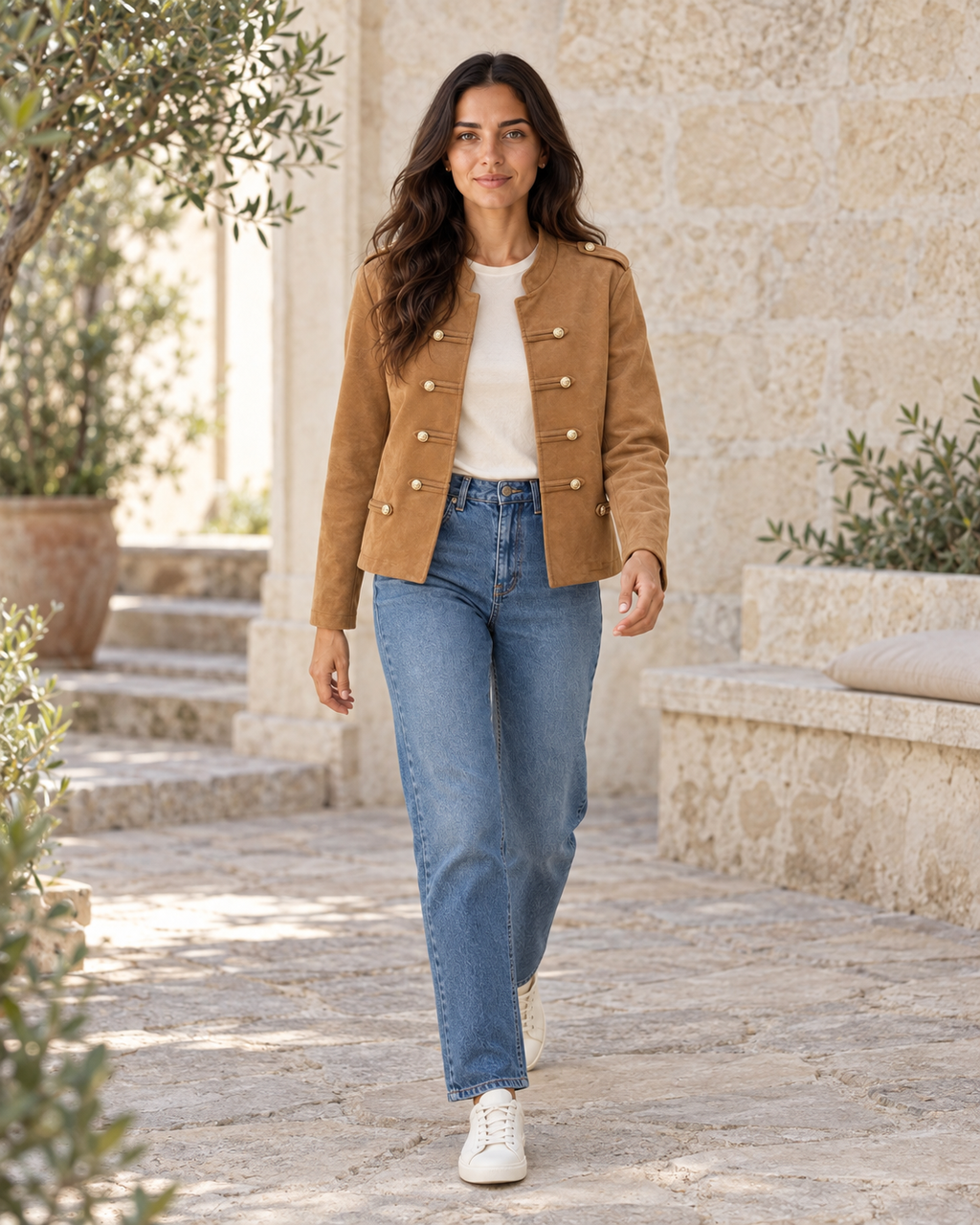 BLAZER ANTELINA-CAMEL