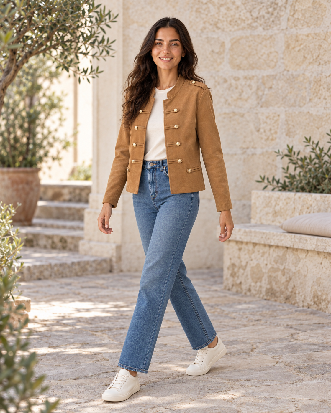 BLAZER ANTELINA-CAMEL