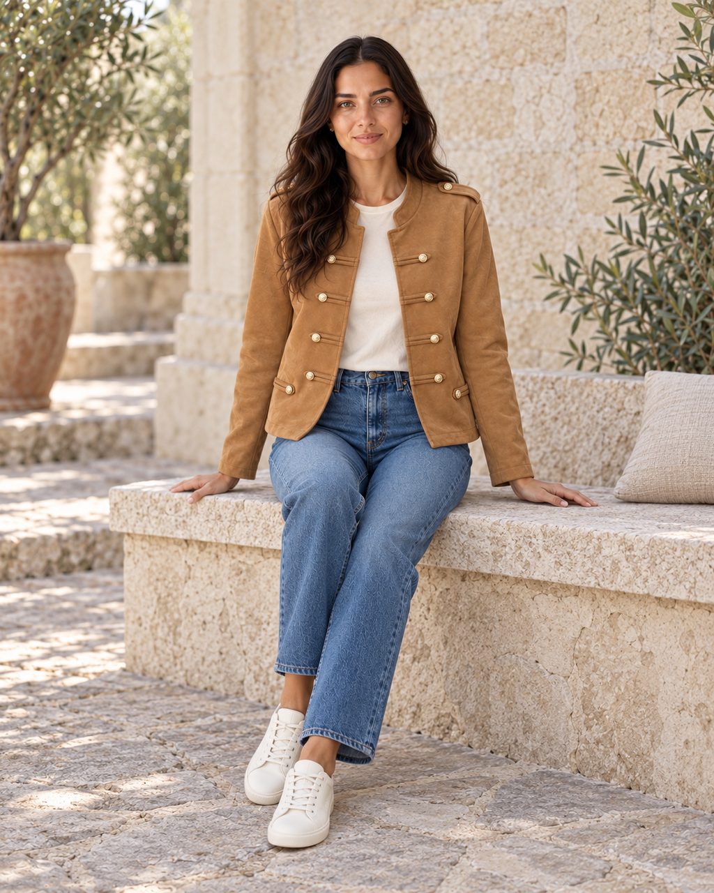 BLAZER ANTELINA-CAMEL