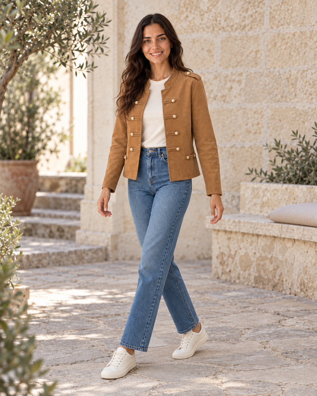 BLAZER ANTELINA-CAMEL
