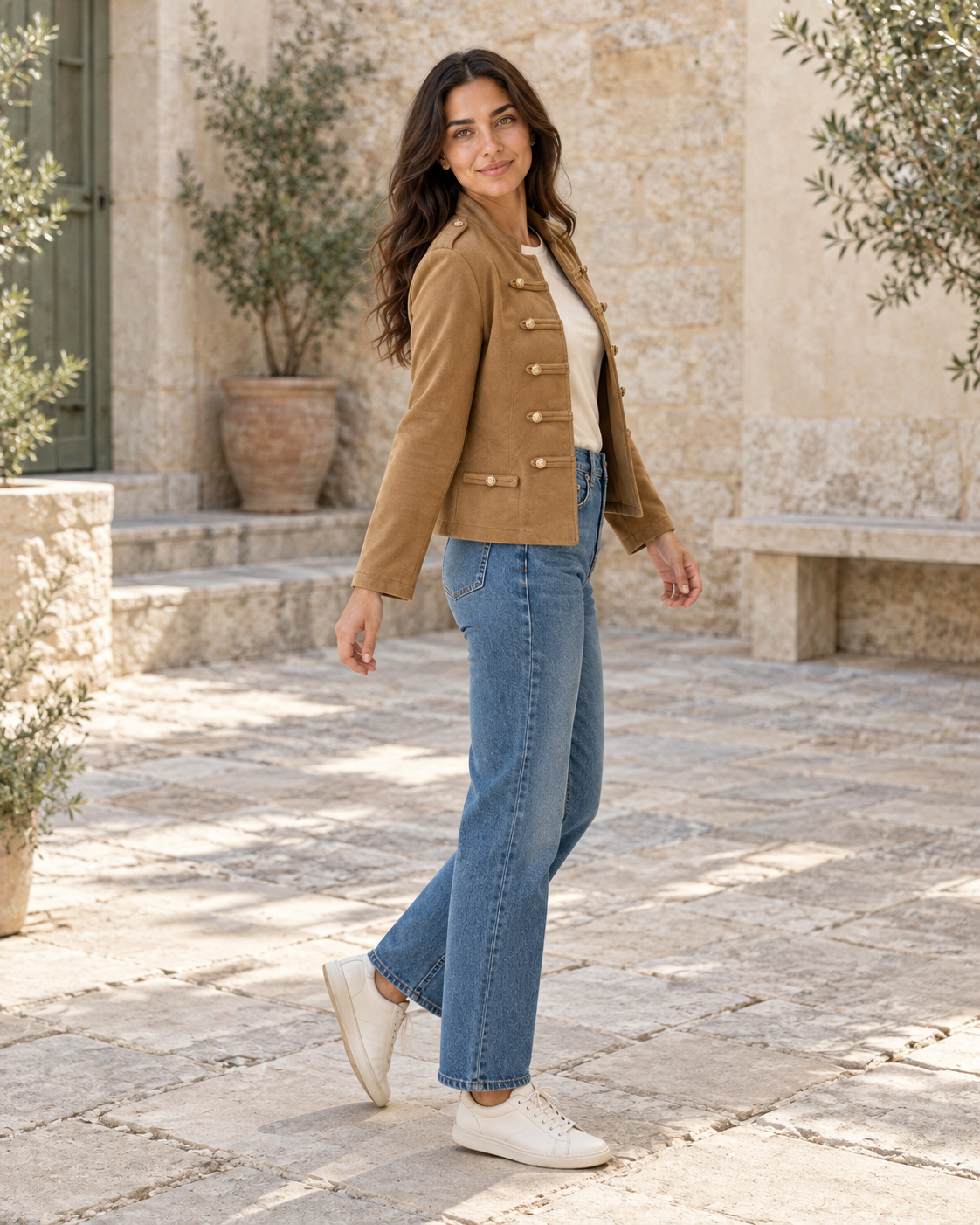 BLAZER ANTELINA-CAMEL