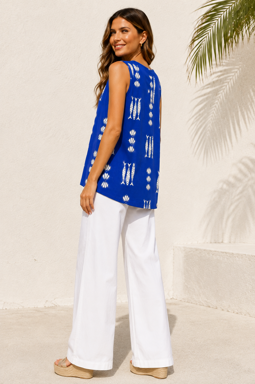 BLUSA FISH-AZUL