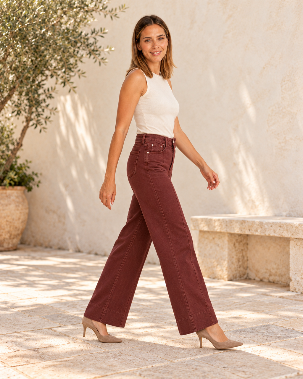PANTALÓN AMMI-GRANATE