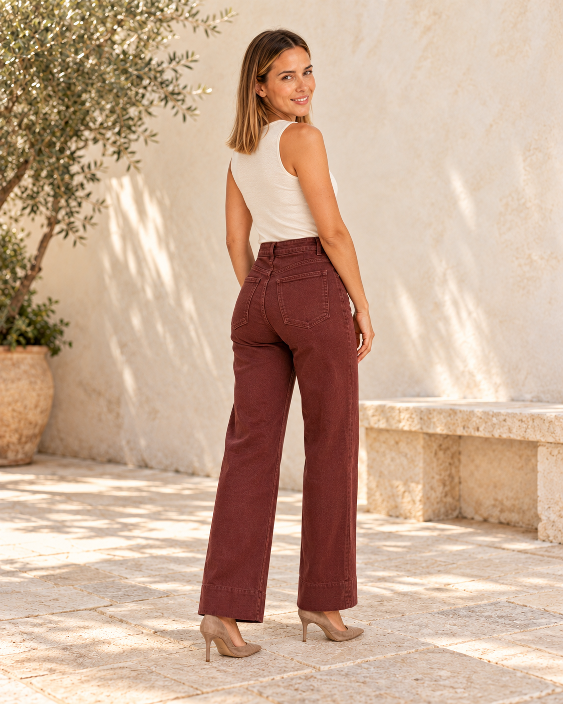PANTALÓN AMMI-GRANATE