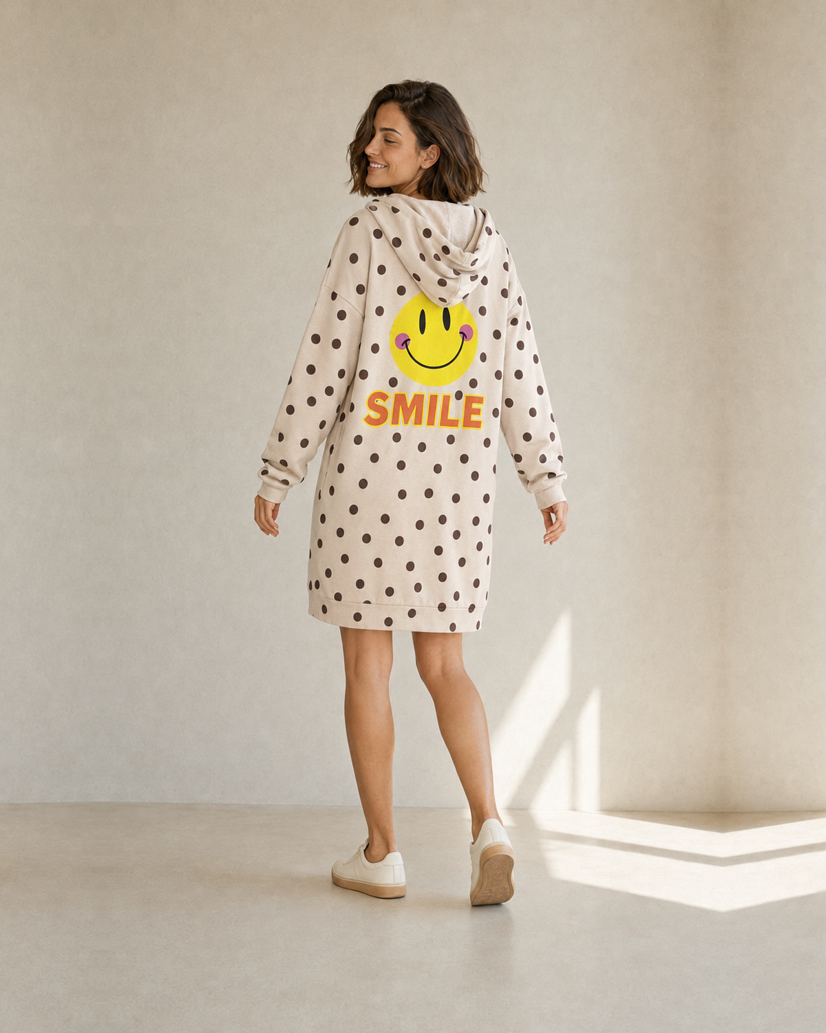 VESTIDO SMILEY-BEIGE
