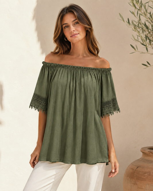 BLUSA MAN-KHAKI