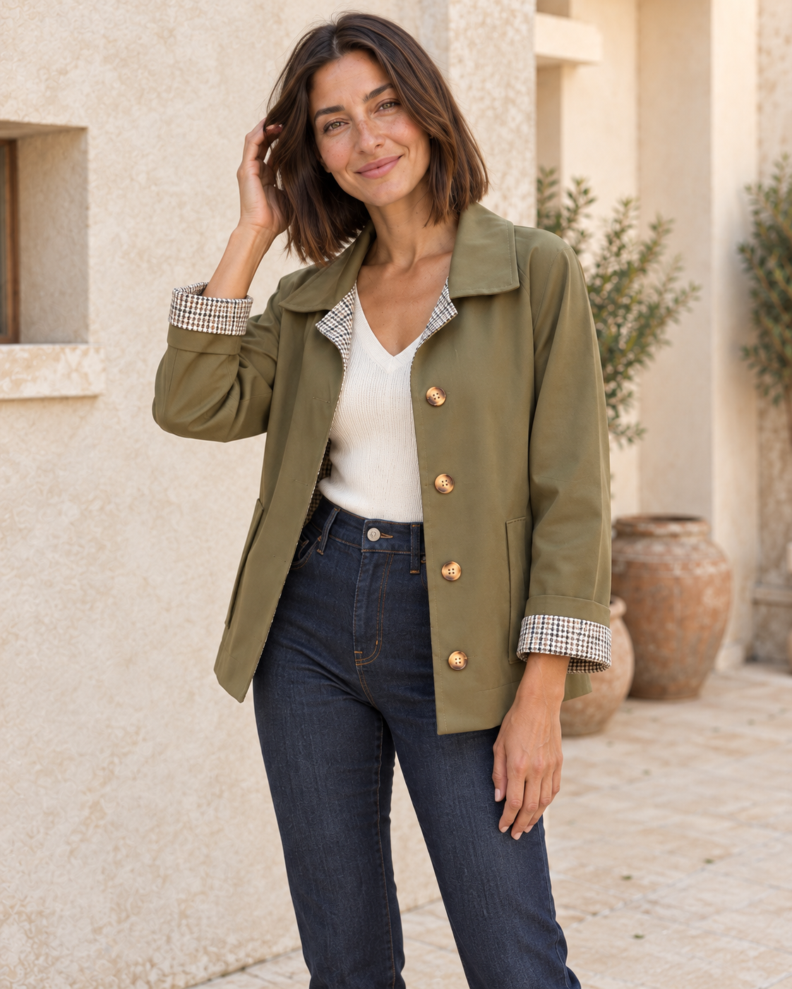 GABARDINA KHAKI