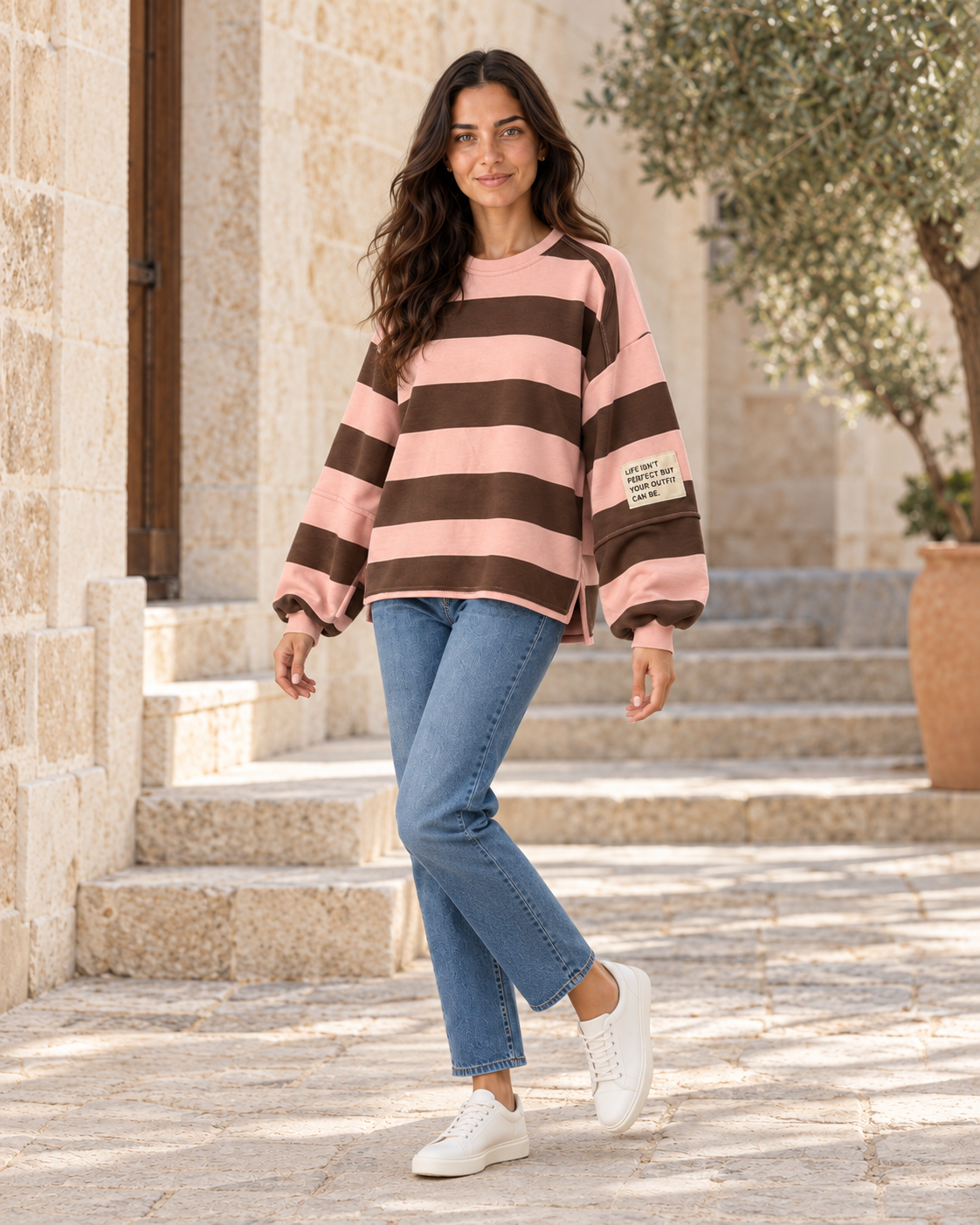 SUDADERA AZARO-ROSA