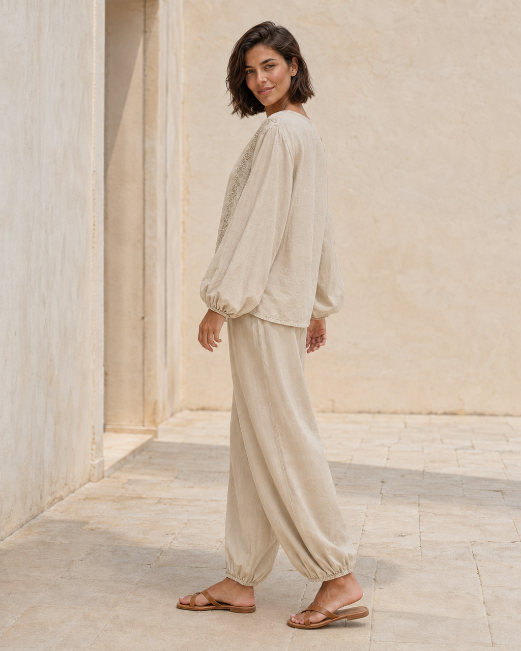 BLUSA TEN-BEIGE
