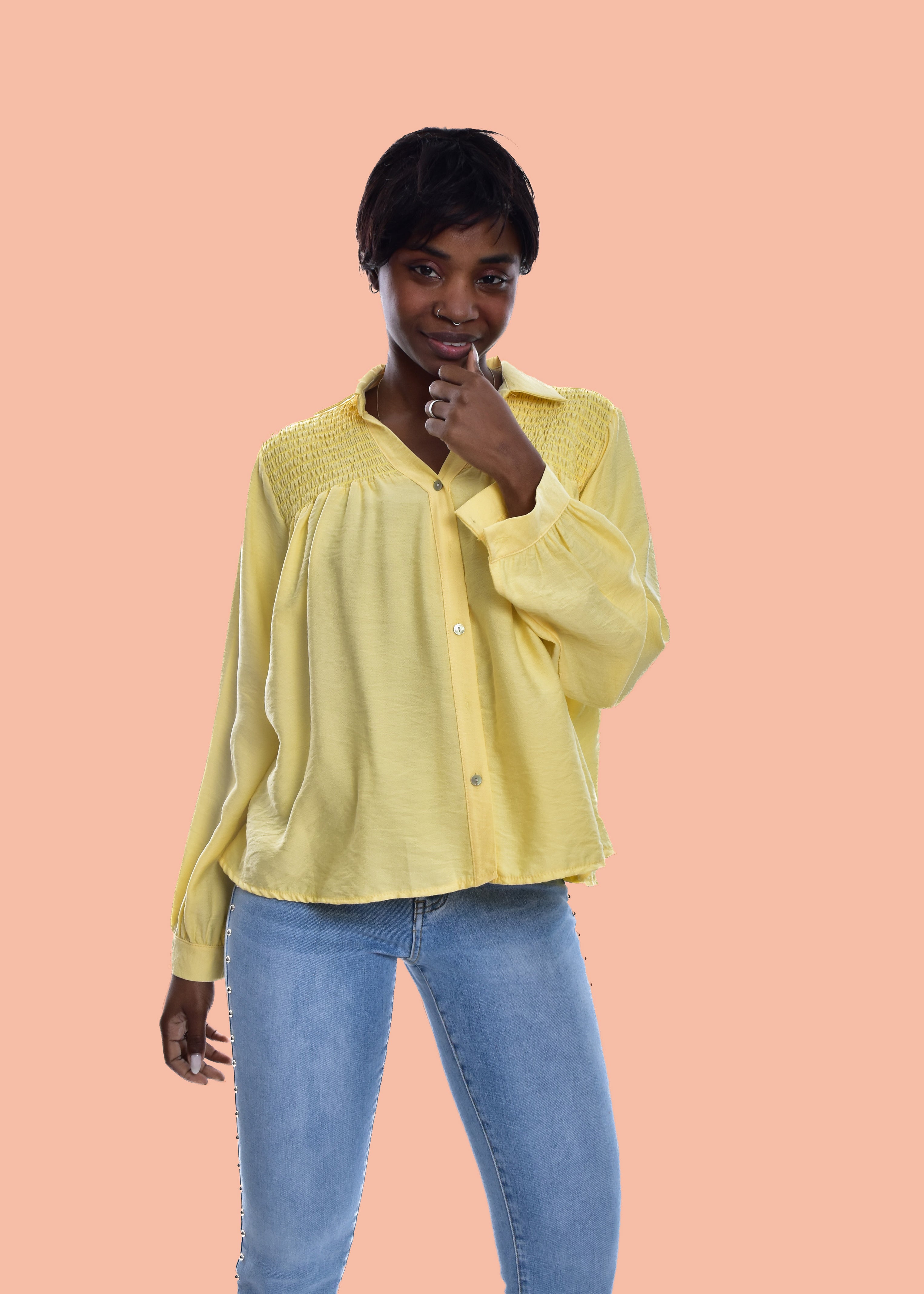 BLUSA CONRU-AMARILLA