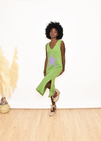 VESTIDO STAR-VERDE