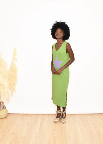 VESTIDO STAR-VERDE
