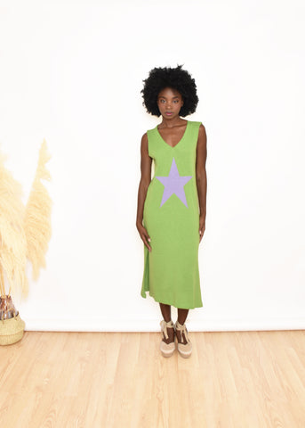 VESTIDO STAR-VERDE