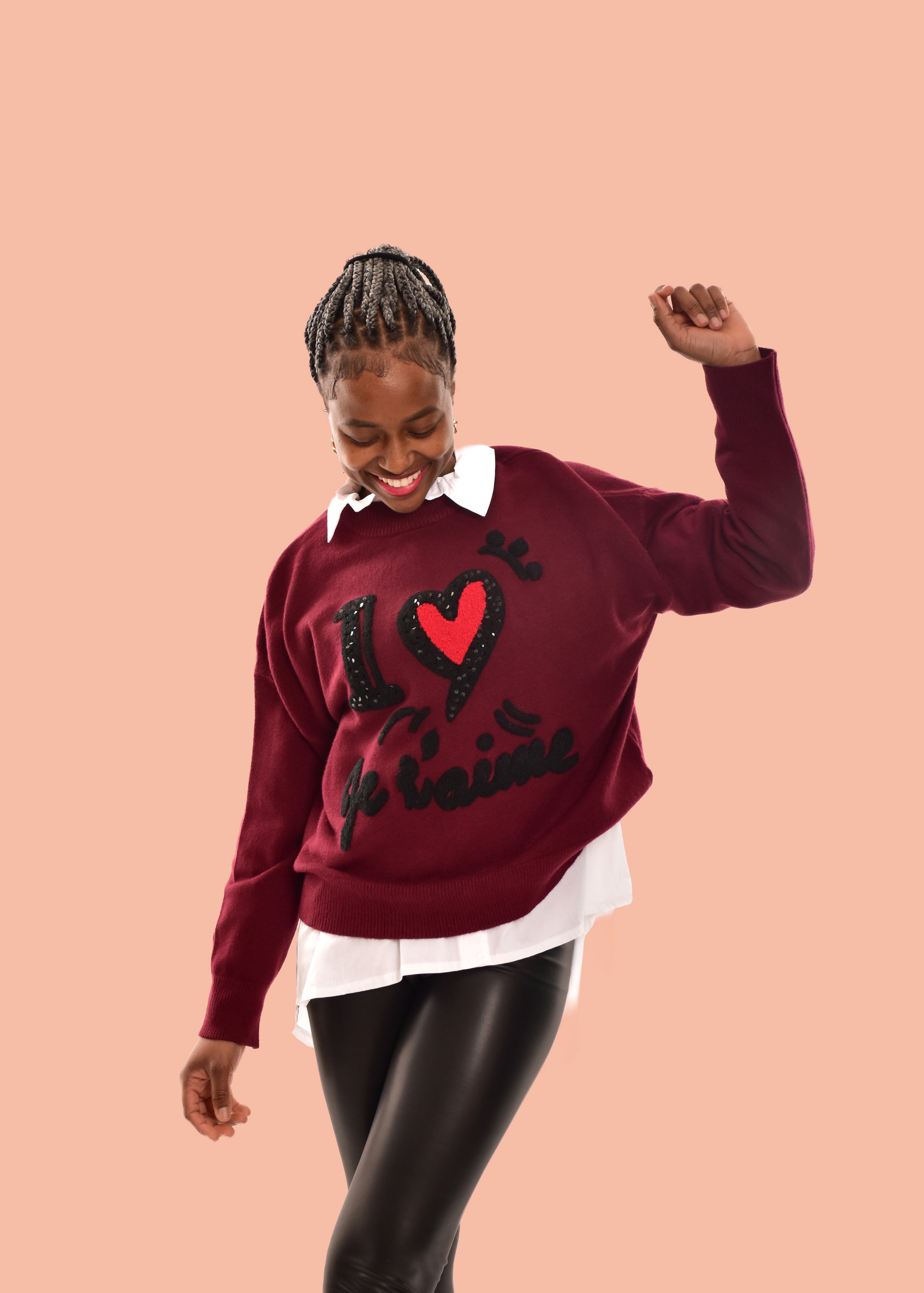 JERSEY I LOVE-GRANATE
